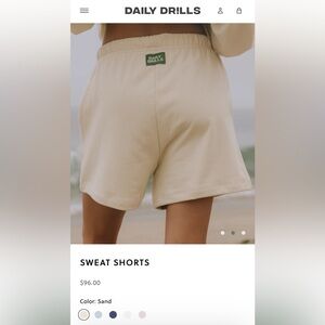 Daily Drills Sweat Shorts in Size M/L